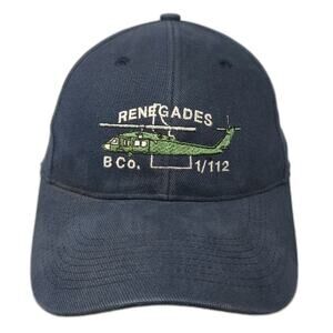 Falcon Baseball Cap Blue One Size Slideback Renegades Helicopter B Co 1/112 Hat